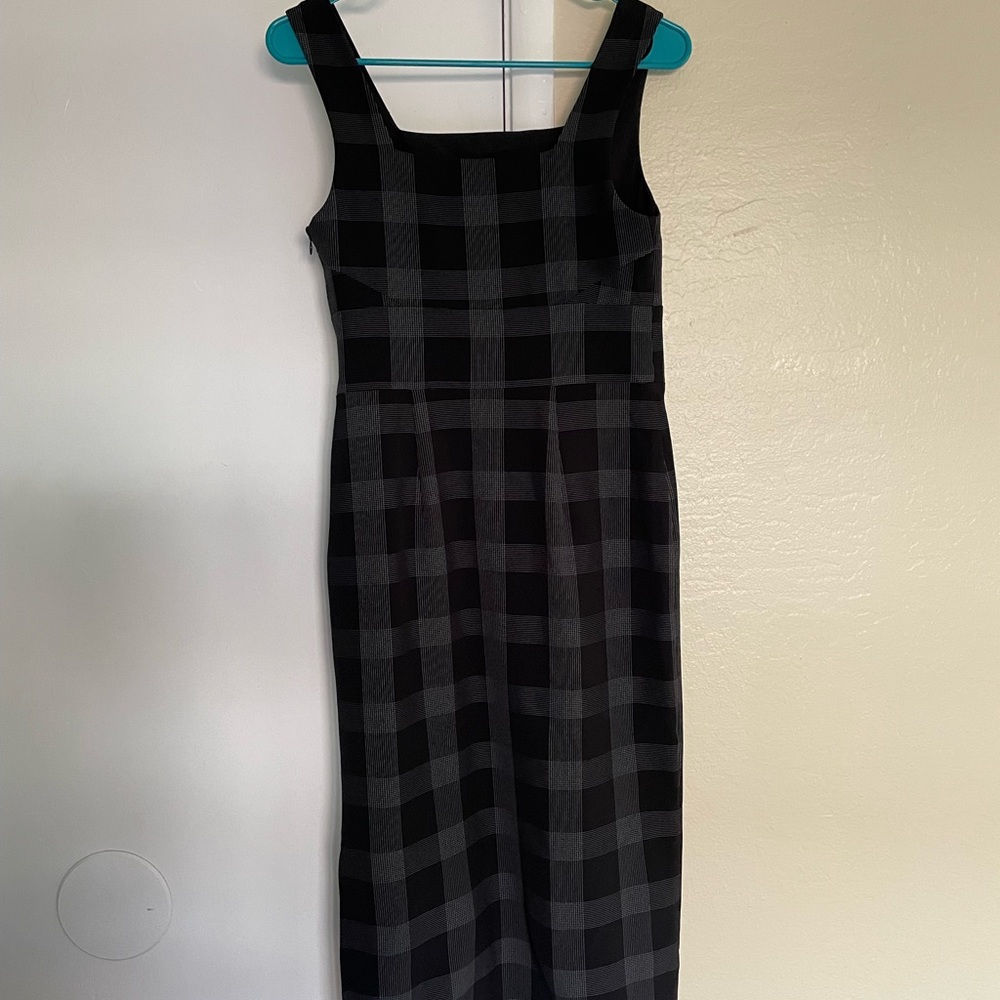 BNWT Banana Republic Midi Plaid Dress